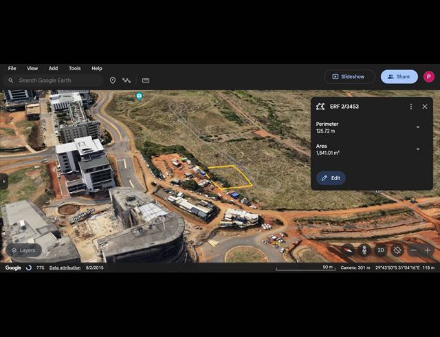 1,841M² VACANT LAND FOR SALE IN UMHLANGA RIDGE